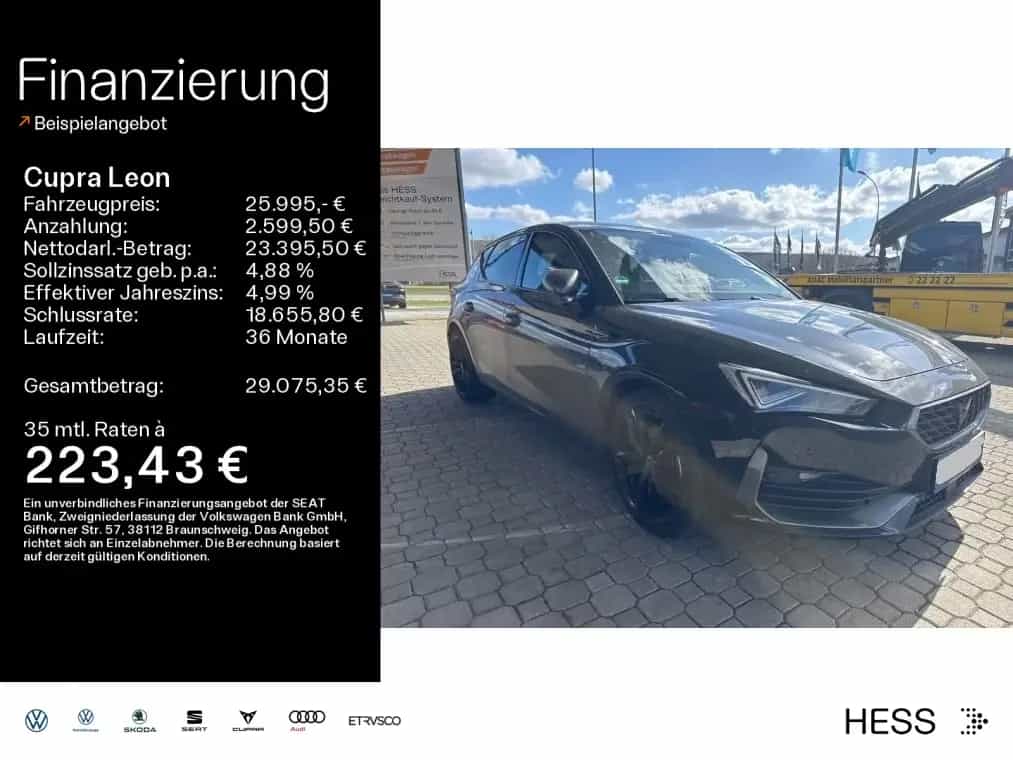 Cupra Leon 1.5 eTSI DSG*Matrix*DCC*Navi*Kamera 12/2023-photo-0
