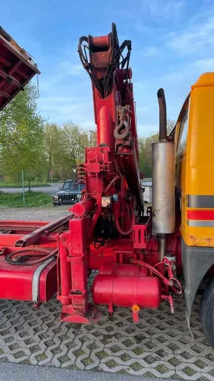 MAN Other 8.150*7,49T*MEILLER*3-S-Kipper*ATLAS*Kran*1-HAND 09/1992-photo-16