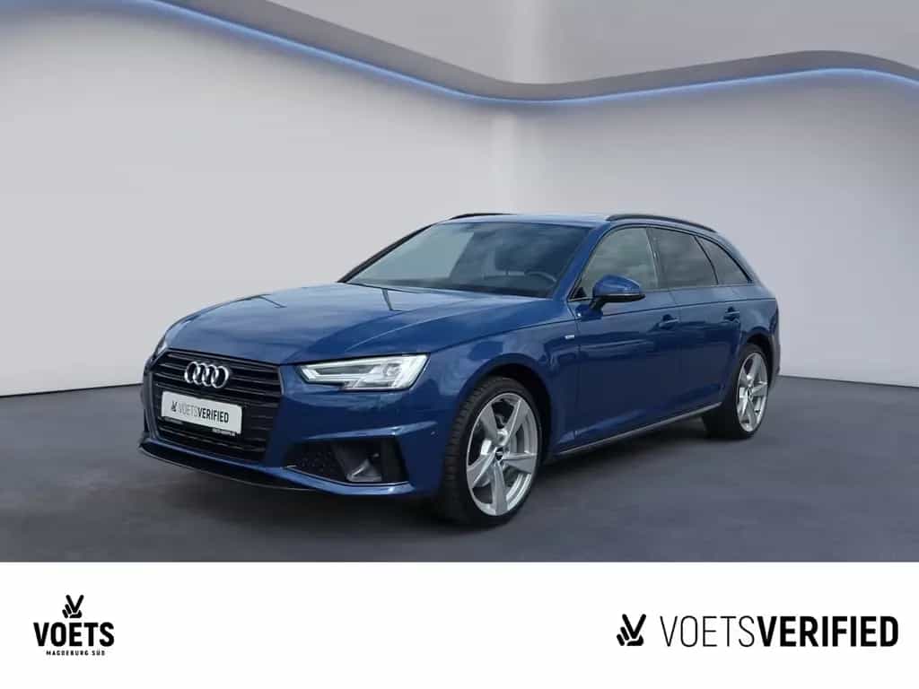 Audi A4 AVANT S-LINE  40TDI S-TRON. LED+NAVI+AHK+AREA 08/2019-photo-0