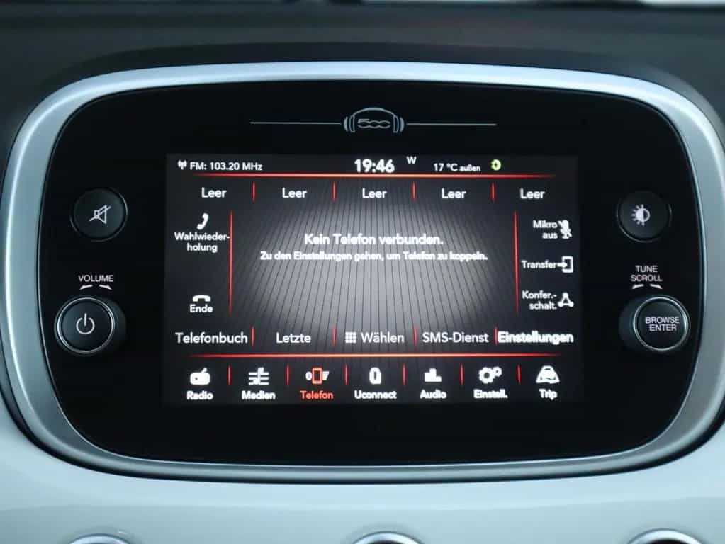Fiat 500X 1.0 120th LED Android Apple Sitzheizung PDC 12/2019-photo-13