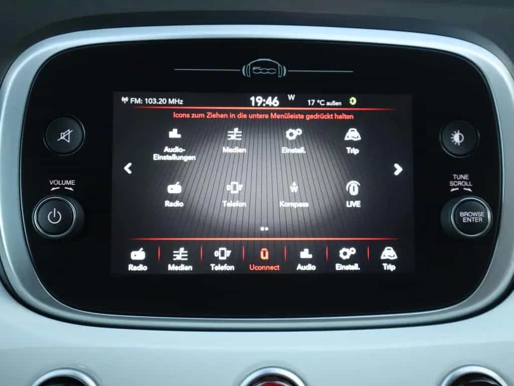 Fiat 500X 1.0 120th LED Android Apple Sitzheizung PDC 12/2019-photo-14