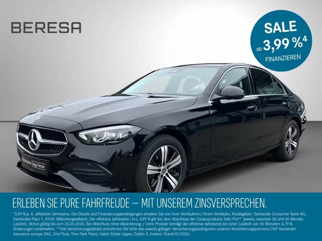 Mercedes-Benz C 180 Avantgarde Burmester ARTICO beige Winter 02/2025-photo-0