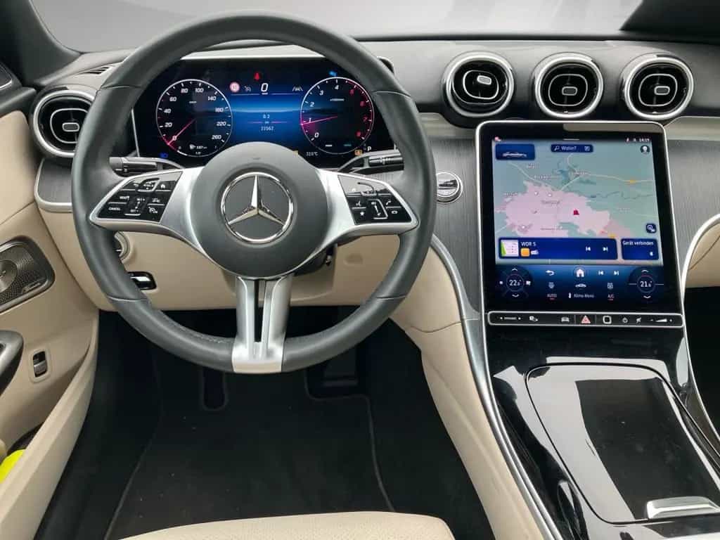 Mercedes-Benz C 180 Avantgarde Burmester ARTICO beige Winter 02/2025-photo-17