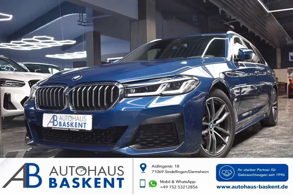 BMW 520 d Touring M SPORT*AHK*HIFI*LED*LEDER*NAVI* 03/2021-photo-0