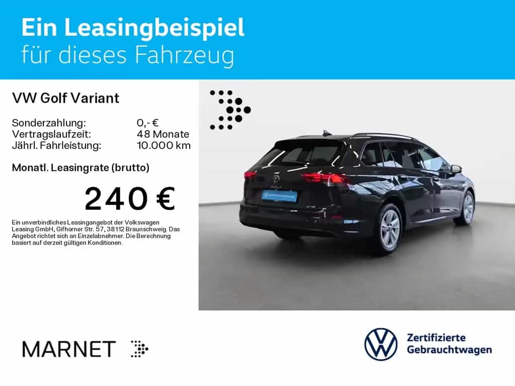 Volkswagen Golf Variant VIII 1.5 eTSI Life DSG* Navi*SHZ*LE 05/2024-photo-2