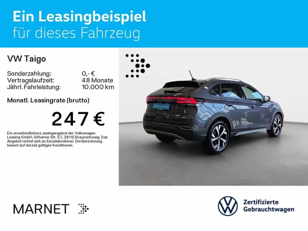 Volkswagen Taigo 1.0 TSI Style DSG* Navi*Kamera*IQ-Light*IQ 02/2023-photo-2