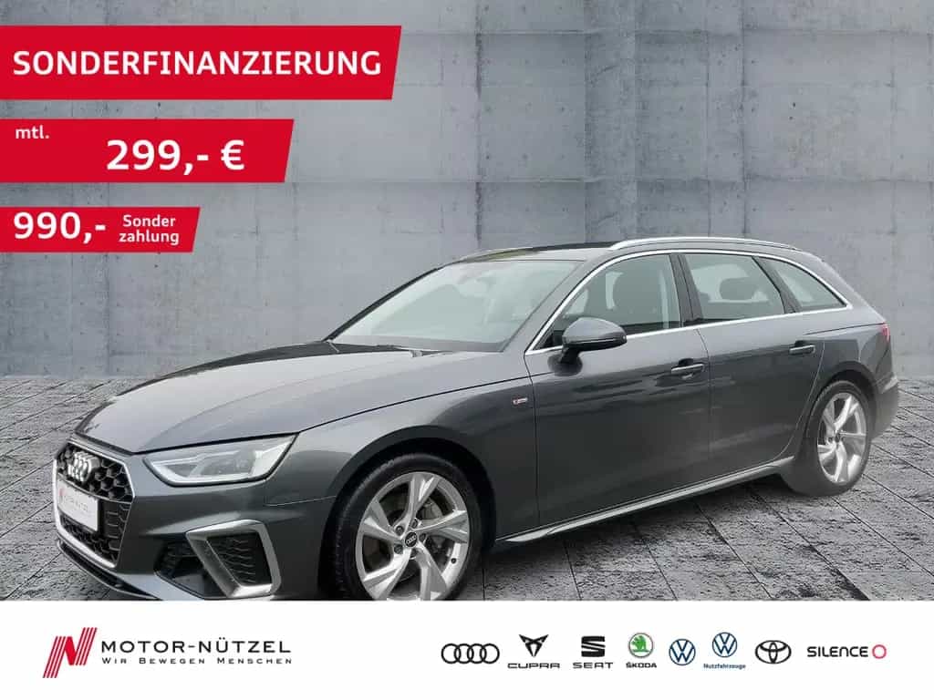 Audi A4 Avant 40 TDI S-TR QU S-LINE LED+NAVI+SHZ+18" 01/2022-photo-0