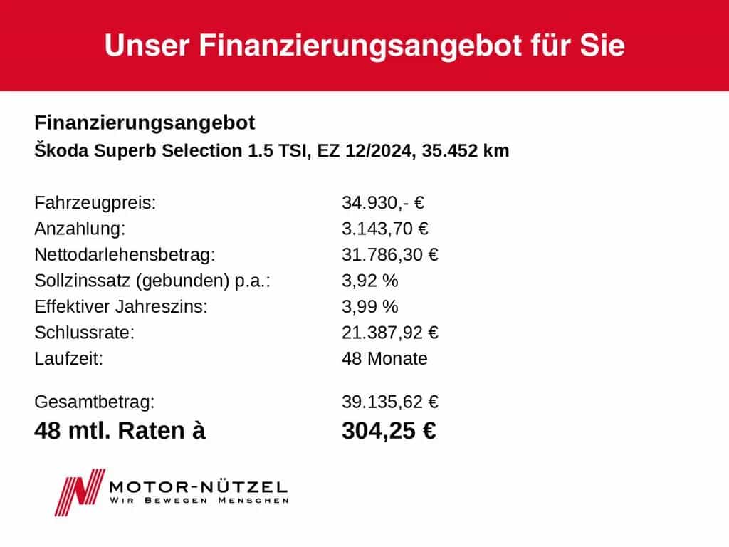 Skoda Superb Combi 1.5 TSI DSG SELECTION BEAM+NAVI+AHK 12/2024-photo-20