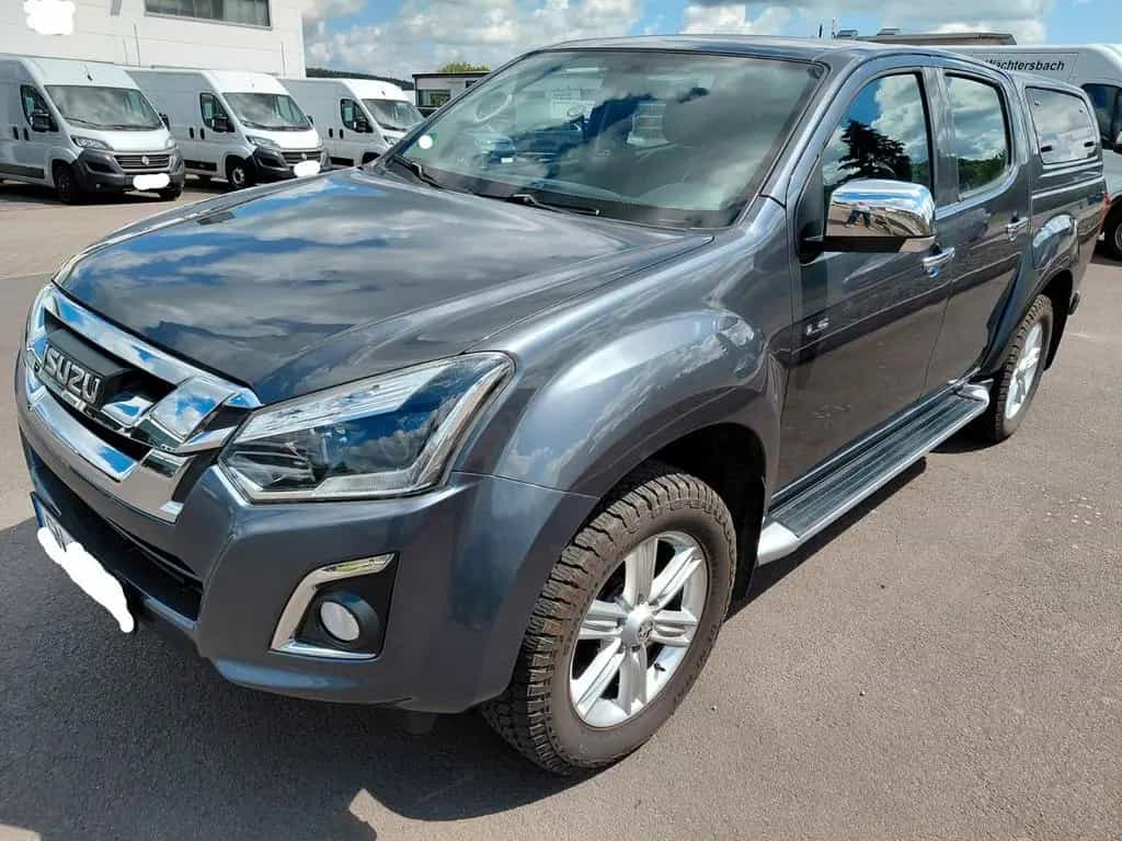 Isuzu D-Max II Facel. DblCab Aut AHK 4WD Hardtop Leder 05/2017-photo-0