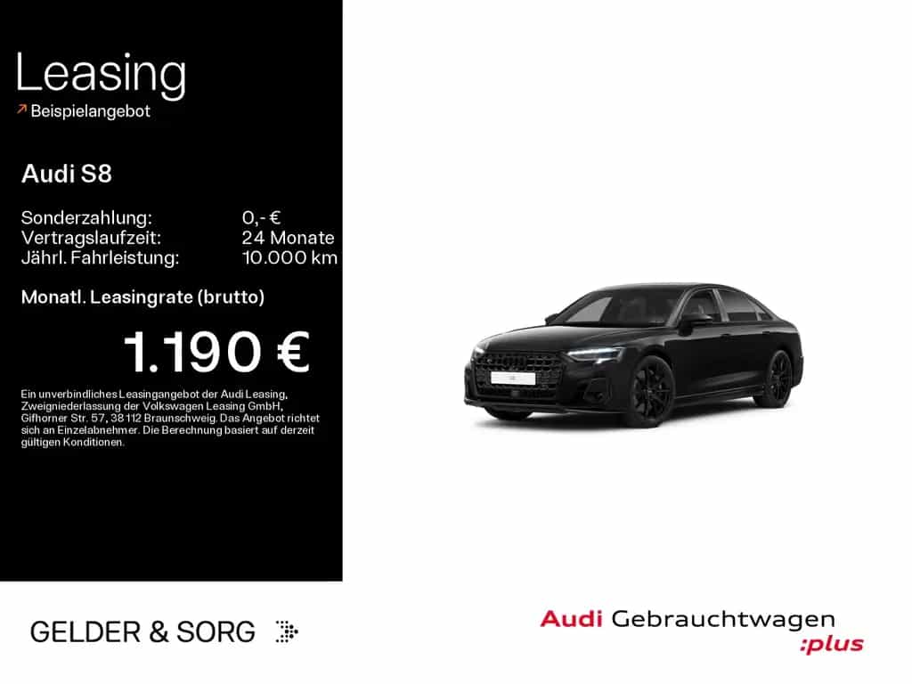 Audi S8 quattro Sitzbel.*B&O*Nacht*Pano*Massage*HuD 05/2024-photo-0