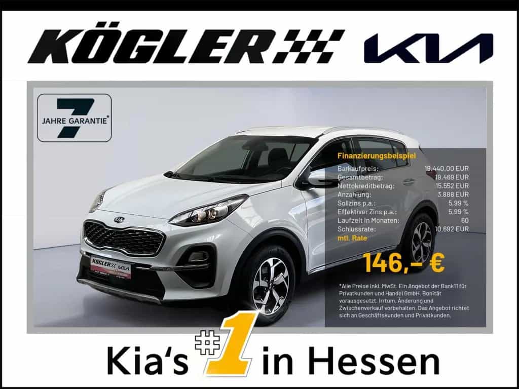 Kia Sportage 1.6 T-GDI Vision 2WD KOM ASS 03/2021-photo-0