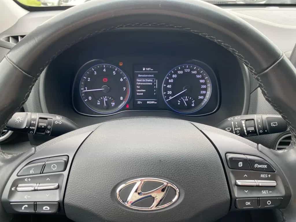 Hyundai KONA Trend 1.0 T-GDI TEMP+KAMERA+SHZ+SpurH 10/2019-photo-11