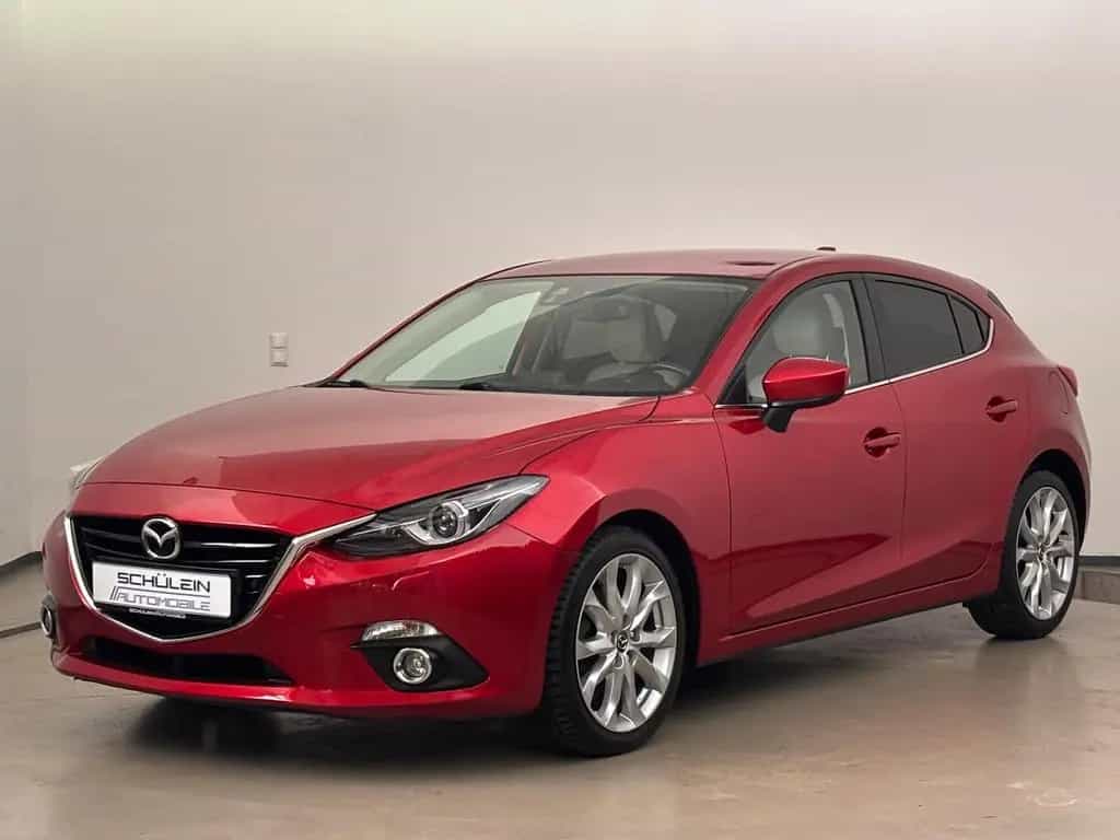 Mazda 3 Sports-Line*Leder*Navi*HUD*Xenon*2.Hand* 02/2014-photo-1