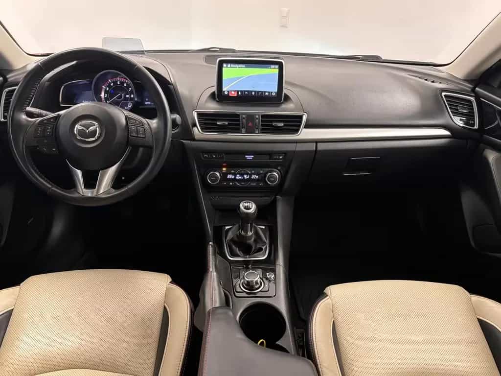 Mazda 3 Sports-Line*Leder*Navi*HUD*Xenon*2.Hand* 02/2014-photo-10