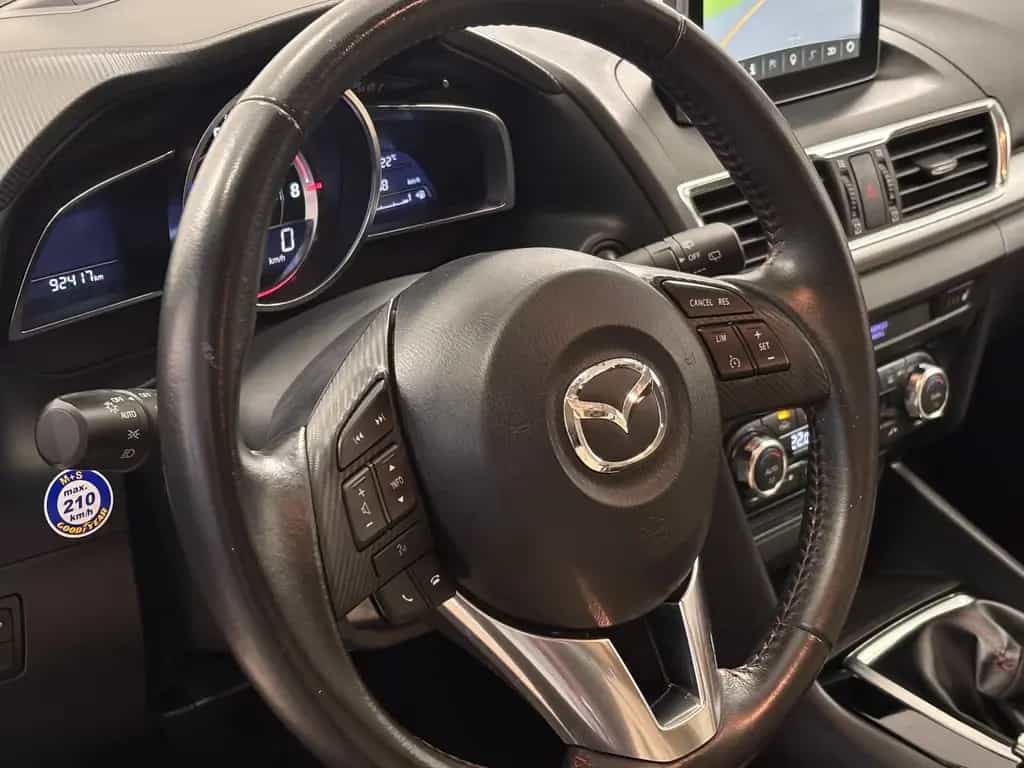 Mazda 3 Sports-Line*Leder*Navi*HUD*Xenon*2.Hand* 02/2014-photo-16