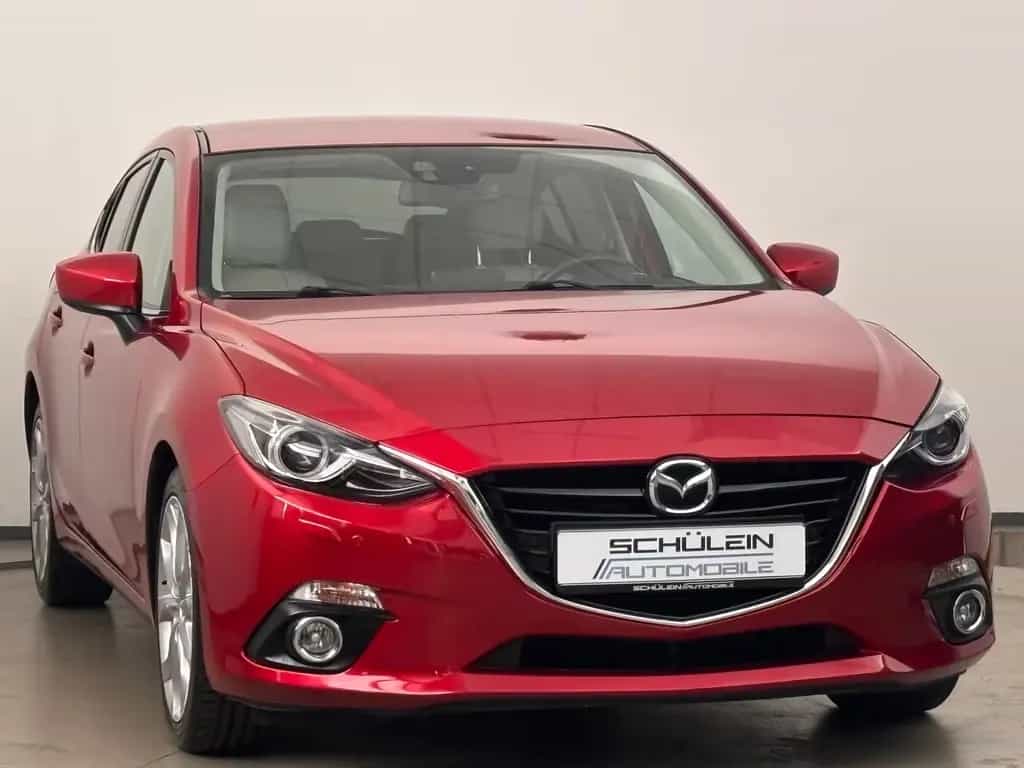 Mazda 3 Sports-Line*Leder*Navi*HUD*Xenon*2.Hand* 02/2014-photo-4