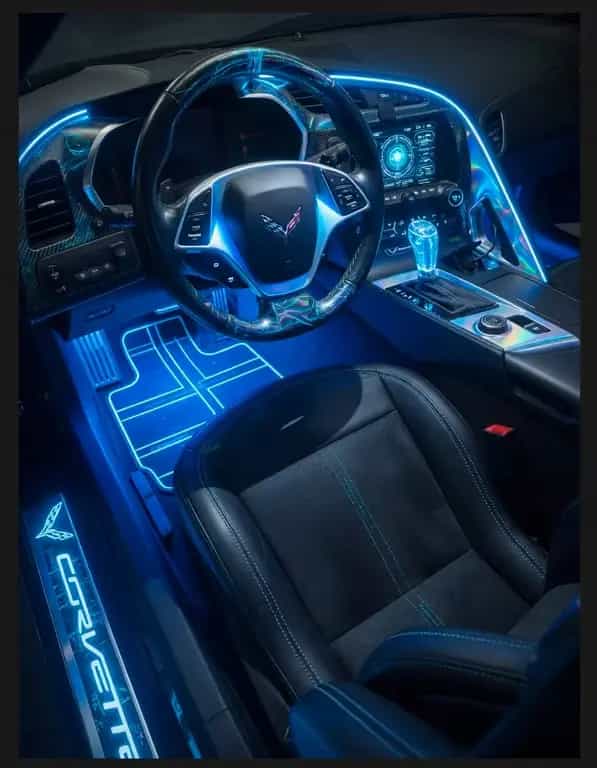 Corvette C7 Stingray Z51  HUD  3LT  Carbon Panorama Targa 10/2014-photo-3