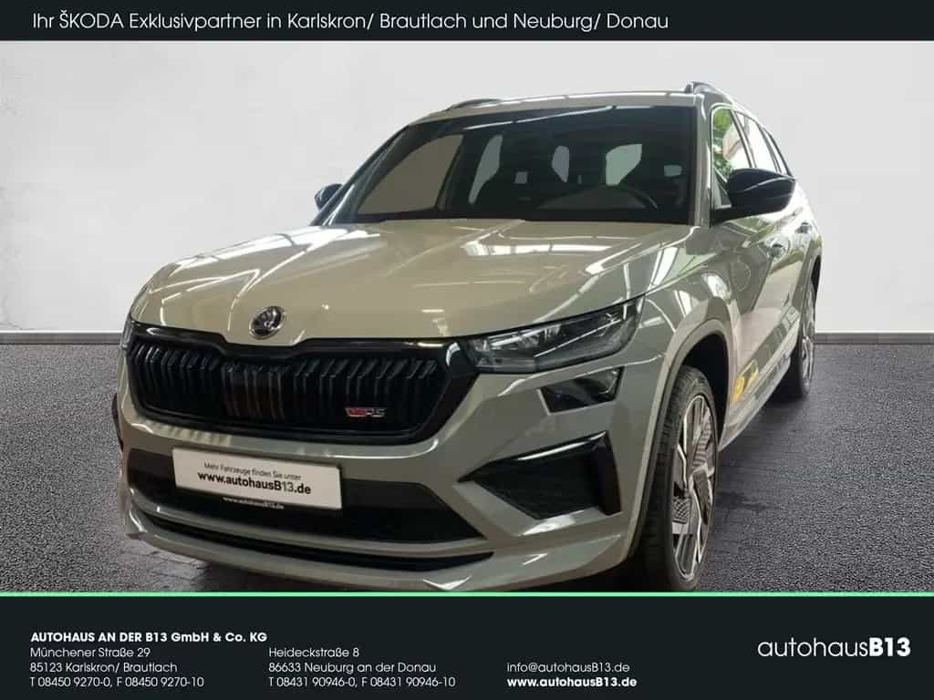 Skoda Kodiaq RS 2,0 TSI 4x4 AHK+NAVI+KAM+LED+ACC+KLIMA 04/2024-photo-0
