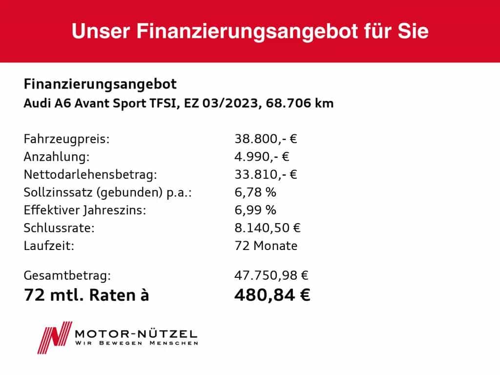 Audi A6 Avant 45 TFSI S-TR 2xS-LINE LED+NAVI+B&O+AHK 03/2023-photo-15