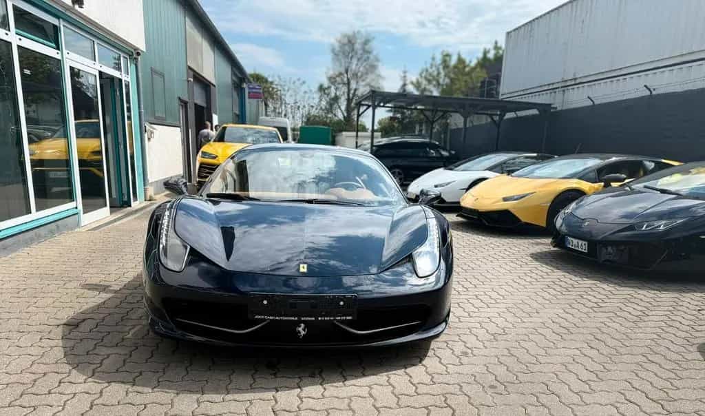 Ferrari 458 Italia*BI-XENON*NAVI*BLUE POZZI 04/2010-photo-1