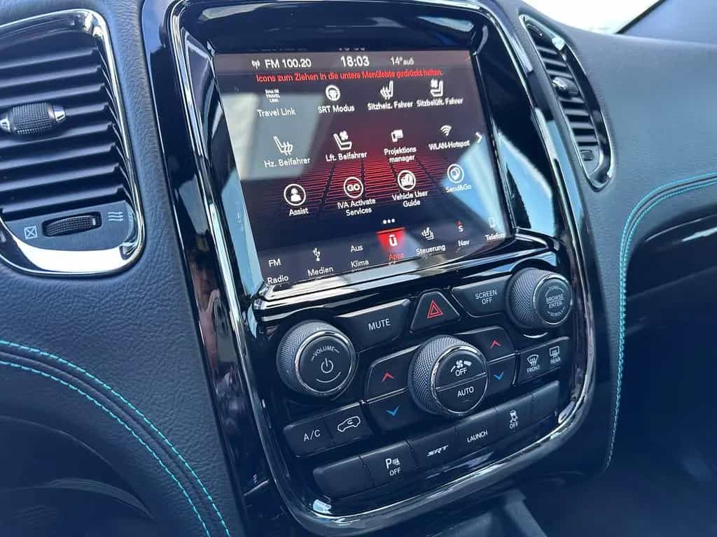 Dodge Durango SRT 392 4x4 SD AHK Carplay PDC Alcantara 06/2018-photo-14