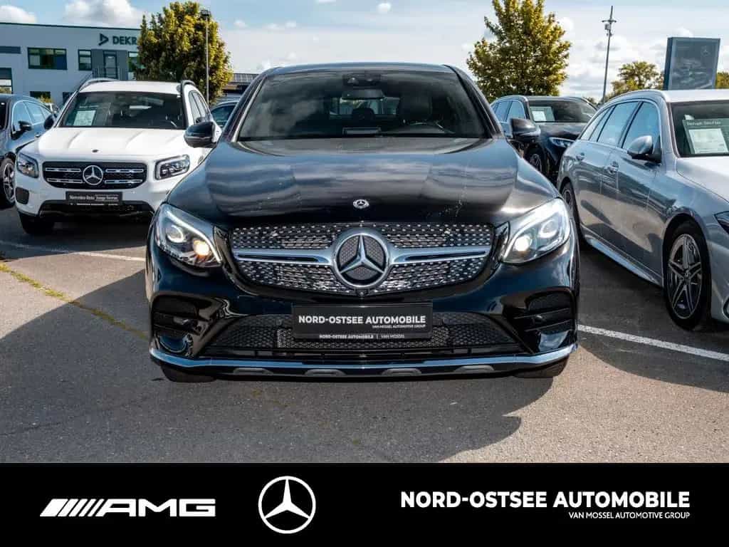Mercedes-Benz GLC 250 AMG 4M Coupé NAVI 360° TEMPO SCHIEBEDACH 12/2018-photo-1