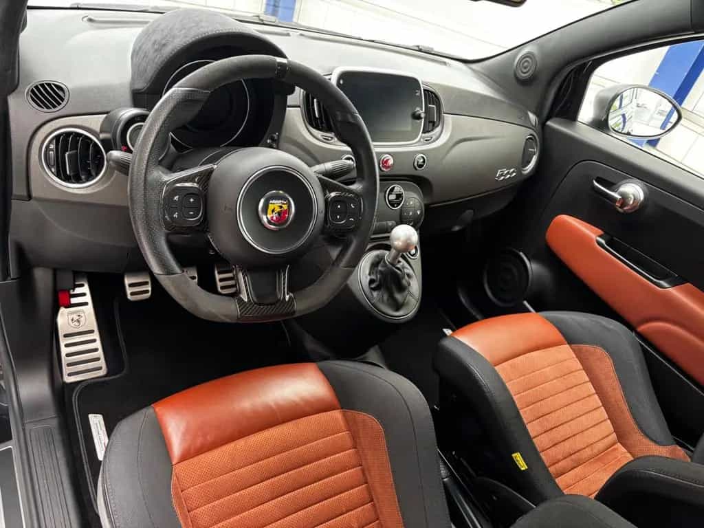 Abarth 500C 595 C Competizione Navi Xenon Karbon Klima 11/2017-photo-9