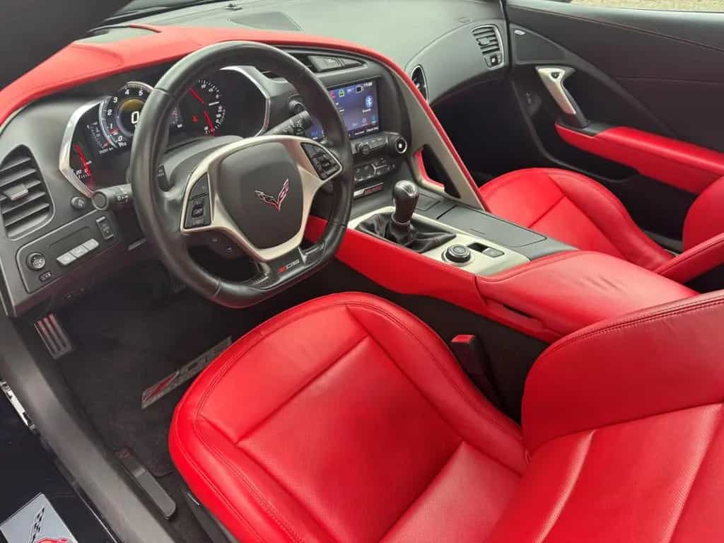 Corvette Z06 C7 Cabrio Schalter Unfallfrei Sportpaket HUD 07/2016-photo-14