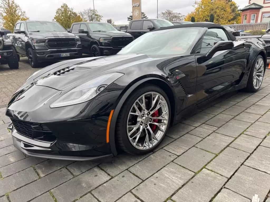 Corvette Z06 C7 Cabrio Schalter Unfallfrei Sportpaket HUD 07/2016-photo-3