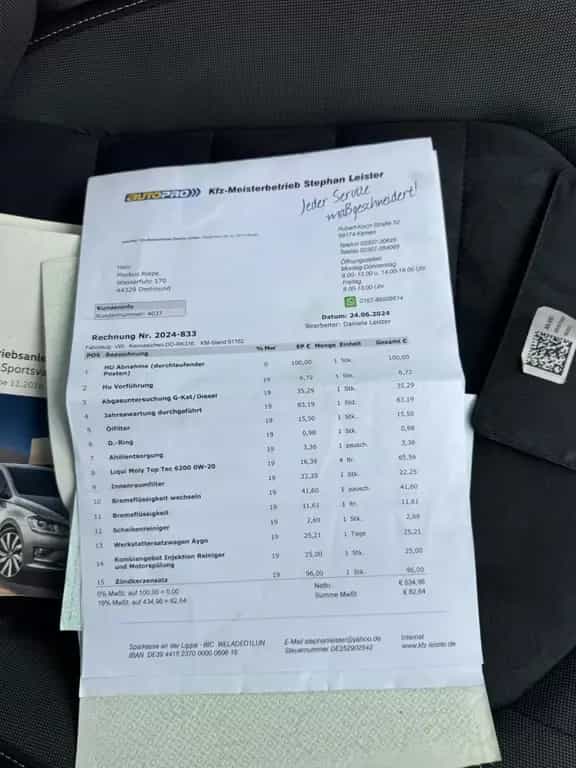 Volkswagen Golf Sportsvan Highline 1.4 TSi 1 Hand 05/2017-photo-26