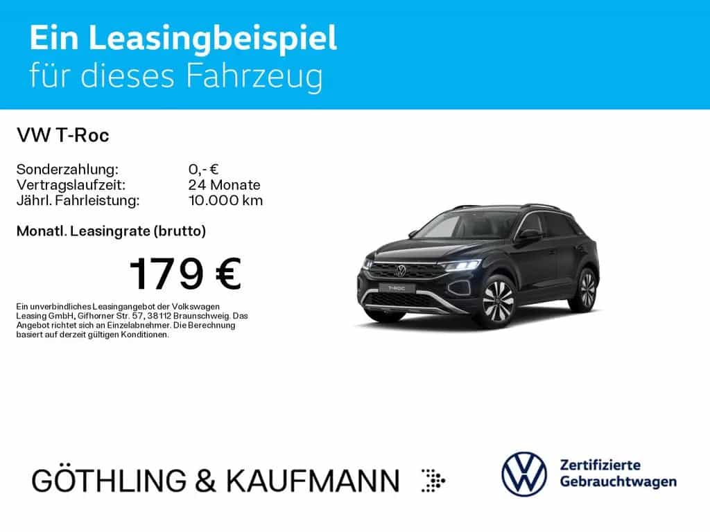 Volkswagen T-Roc Life GOAL 1.0 TSI*NAVI*SHZ*LED*ACC*AllSeas 08/2025-photo-1