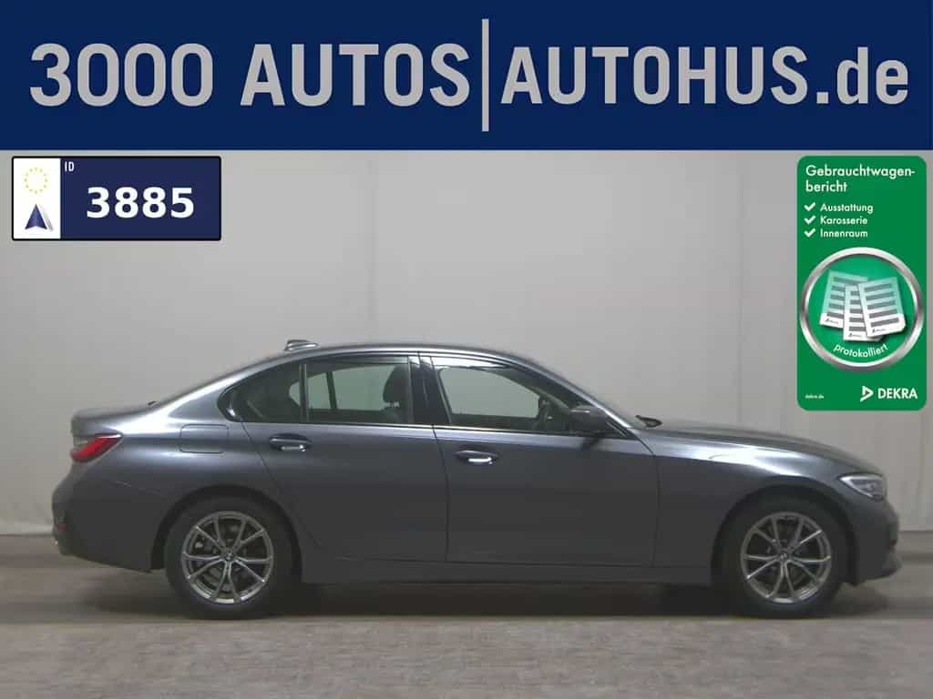 BMW 320 dA Sport-Line T-Leder Nav LC Pro LED AHK HiFi 04/2021-photo-0