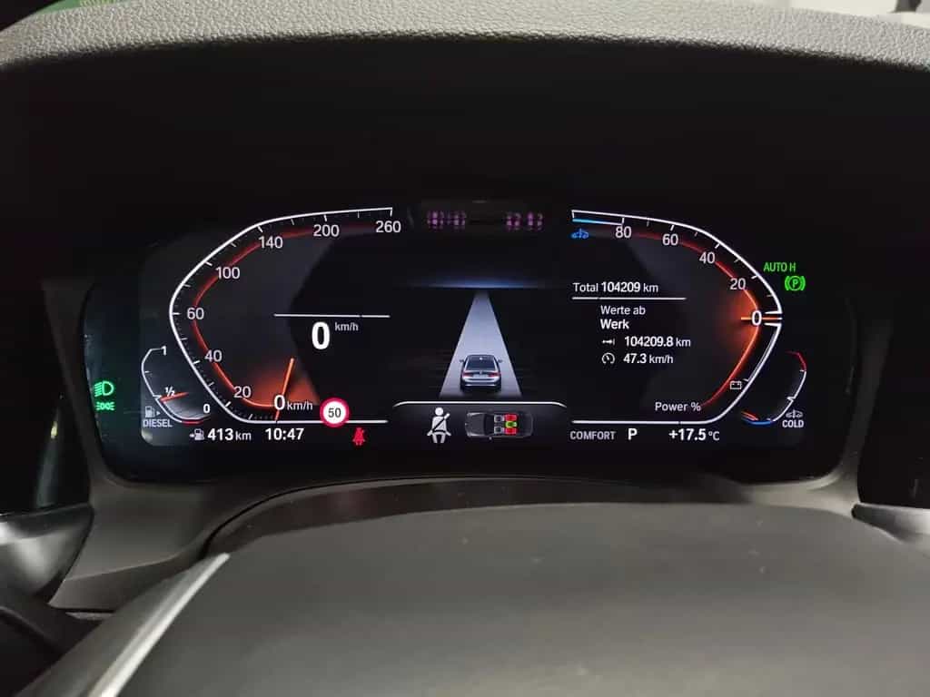 BMW 320 dA Sport-Line T-Leder Nav LC Pro LED AHK HiFi 04/2021-photo-7