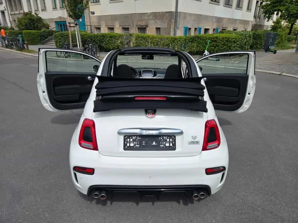 Abarth 595C 595 Cabrio Pista Scheckhaft 1 Hand Automatic 10/2020-photo-14