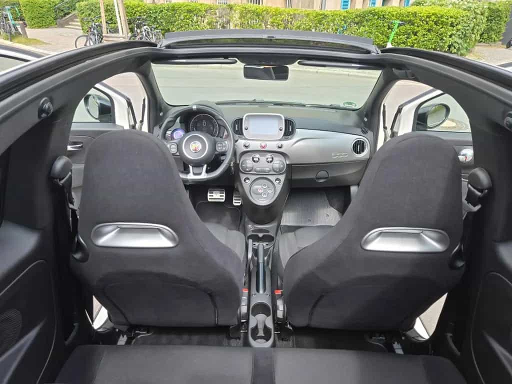 Abarth 595C 595 Cabrio Pista Scheckhaft 1 Hand Automatic 10/2020-photo-15