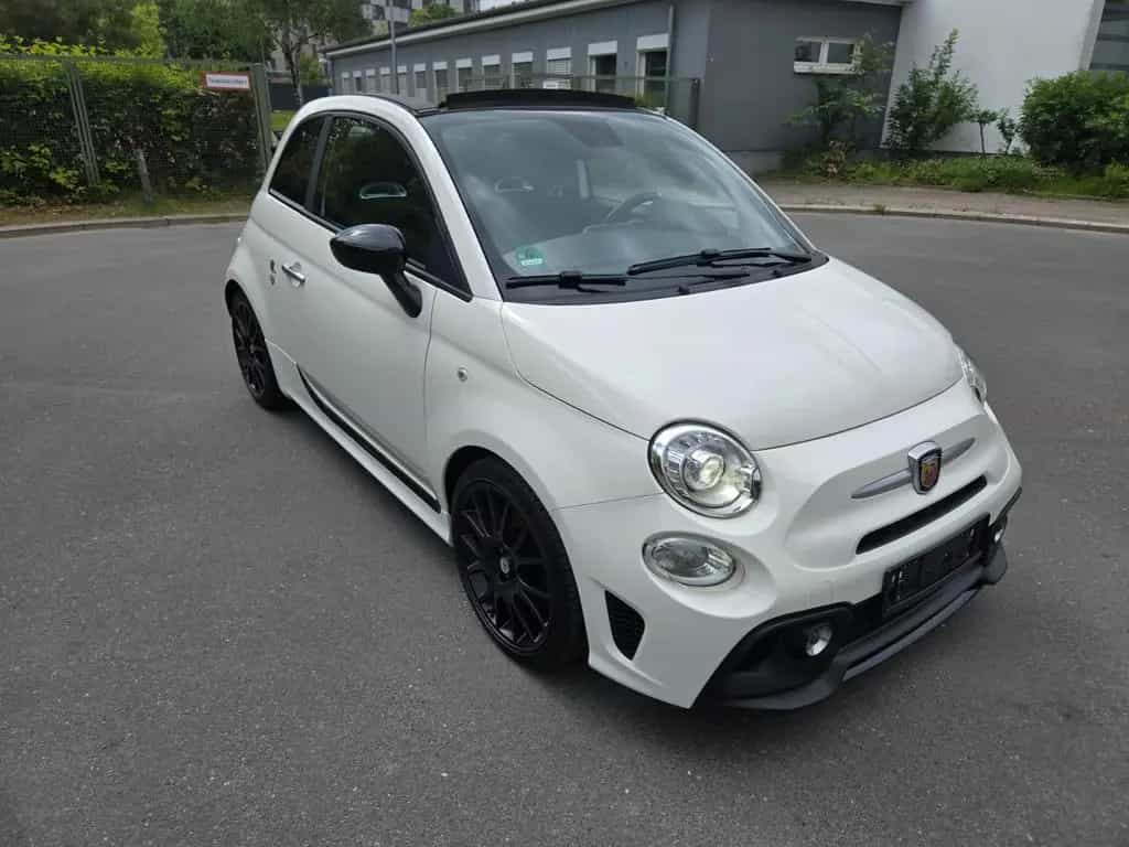 Abarth 595C 595 Cabrio Pista Scheckhaft 1 Hand Automatic 10/2020-photo-2