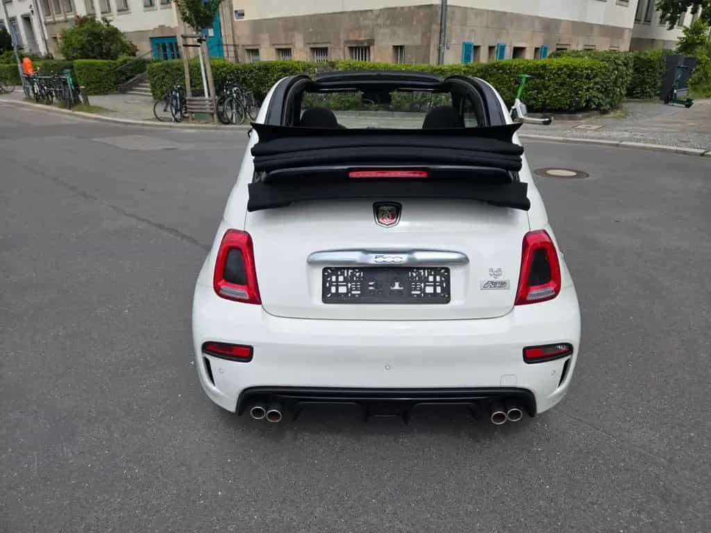 Abarth 595C 595 Cabrio Pista Scheckhaft 1 Hand Automatic 10/2020-photo-5