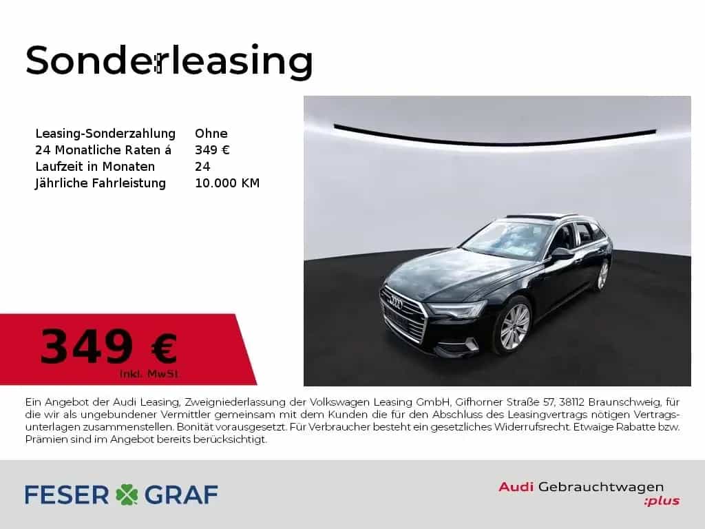 Audi A6 Avant Sport 45 TFSI qu. S tr. AHK PANO MATRIX 06/2023-photo-0
