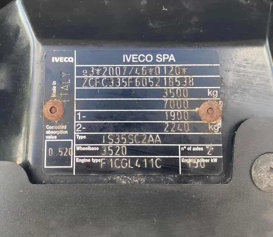 Iveco Other Daily 3.0 35S21V H2 12M3 2SchiebeTür StHzg 03/2018-photo-36
