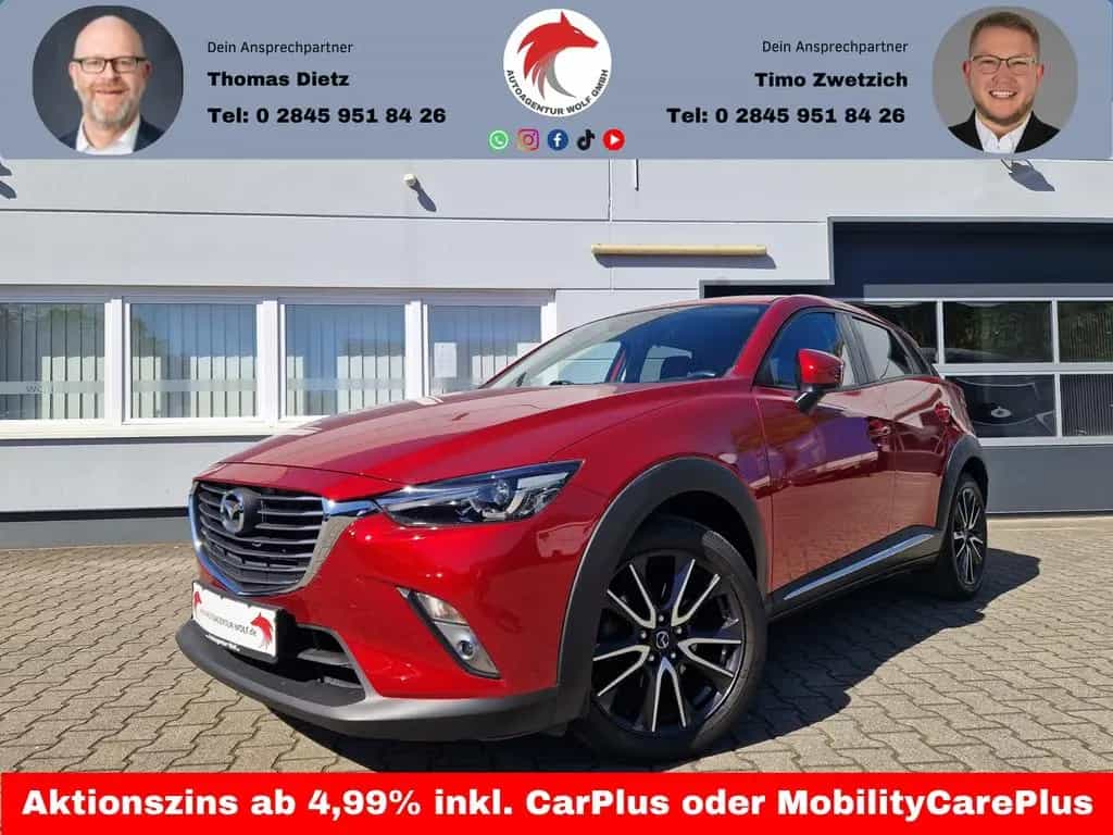 Mazda CX-3 Sports-Line Head-up*Kamera*LED 06/2018-photo-0