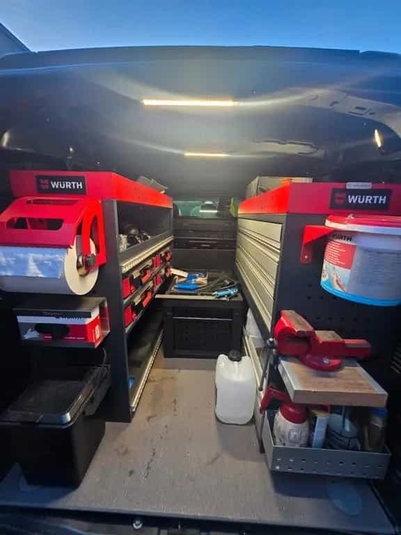Citroën Berlingo Kasten Würth Sortimo Bott Regalsystem 05/2019-photo-16