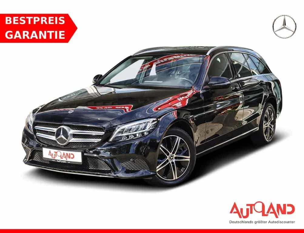 Mercedes-Benz C 300 C300d T-Modell 4Matic LED Navi Kamera Keyless-Go 02/2021-photo-0