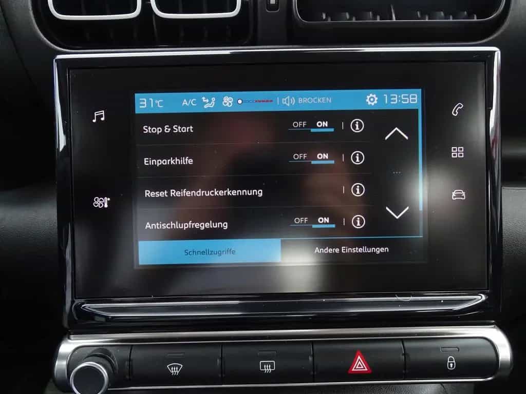 Citroën C3 Aircross 1.2 PureTech 110 Klima PDC Spurhalte 05/2019-photo-22