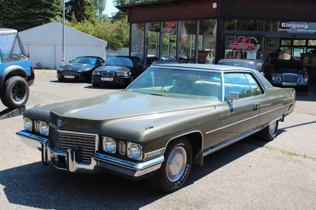 Cadillac Deville De Ville Coupe' 7,7 Lit., V8 Automatik H-Zul., 07/1972-photo-0