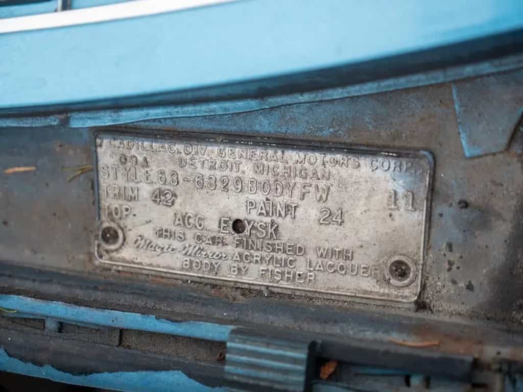 Cadillac Deville , Historic Registration, Running & Drive 01/1963-photo-13