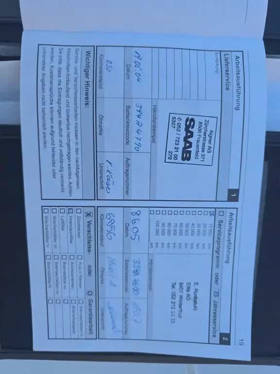 Saab 9-5 2.3t Sport-Kombi  "orig. 190'  km Tüv neu" 05/2004-photo-20