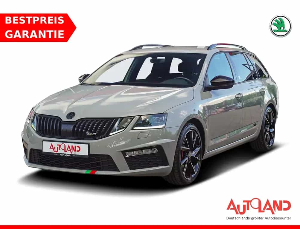 Skoda Octavia Combi 2.0 RS LED Sitzheizung PDC DAB USB 10/2018-photo-0