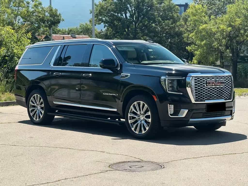 GMC Yukon Denali Lang 6.2L V8 TV BOSE PANO LUFT 360° 7Sitz 01/2022-photo-0
