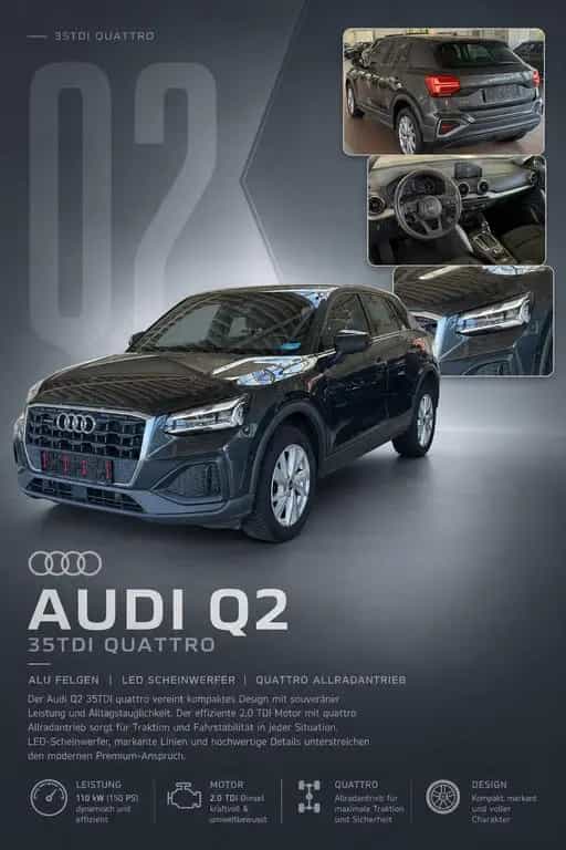 Audi Q2 35 TDI quattro S Line MATRIX/Kamera/NAVI 03/2021-photo-19