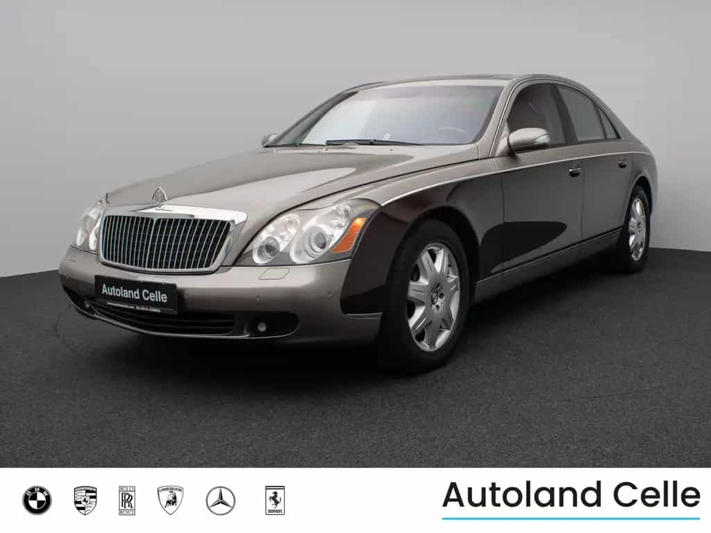 Maybach 57 DUOTONE V12 Fondpaket Massage Solar VOLL 04/2006-photo-0
